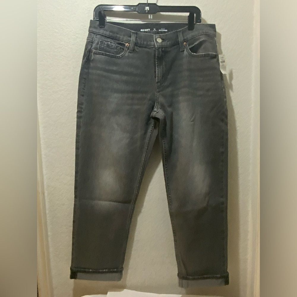 New with tags Old Navy midrise boyfriend jeans 10P